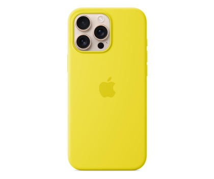 Etui do telefonów APPLE Silikonowe etui MagSafe do iPhone 16 Pro Max karambola
